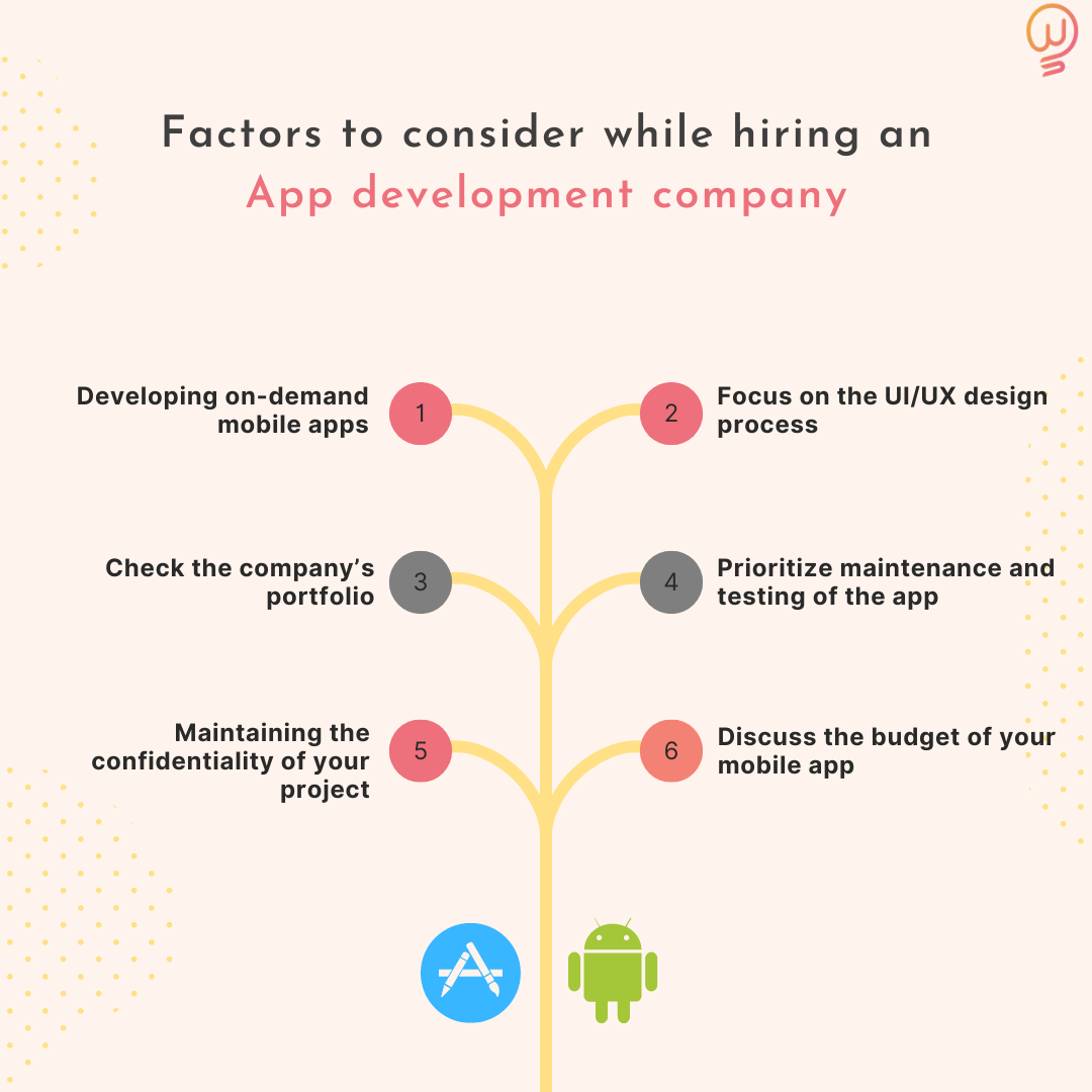 Factors to consider while hiring an App development company